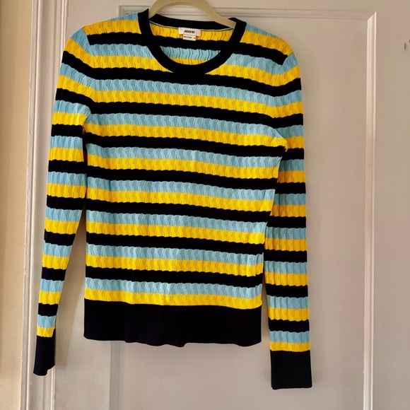 Jason Wu Striped Crewneck Sweater - Picture 5 of 8